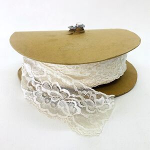 White Stretch Floral Lace Trim Sewing Lingerie Clothing Arts & Crafts Underwear